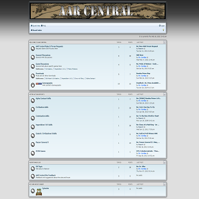 AAR Central Forum Rescued!